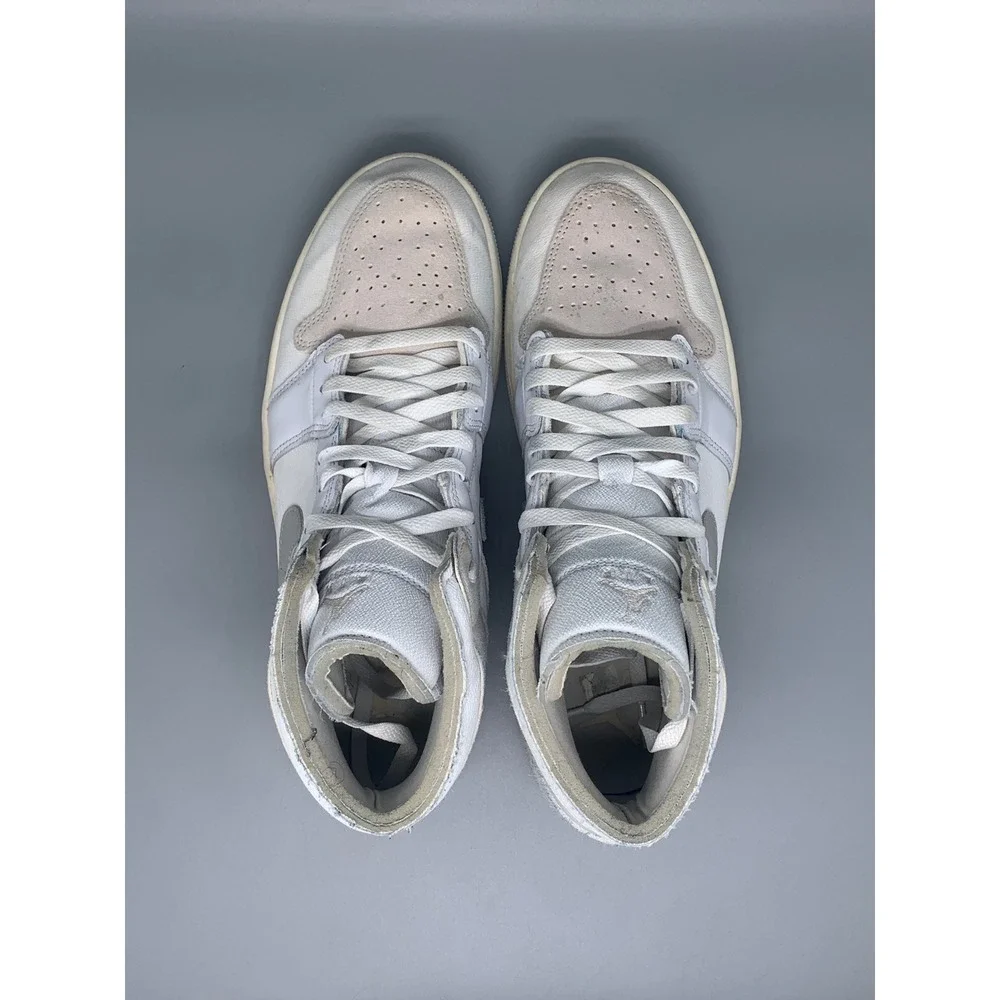 Jordan 1 Mid SE Craft White‎ Tech Grey Basketball Shoes DM9652-120 Men's Sz 11